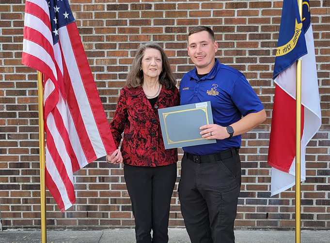 First scholarship awarded honoring long-time deputy