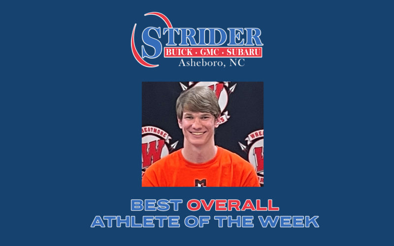 ATHLETE OF THE WEEK: Spencer Hall