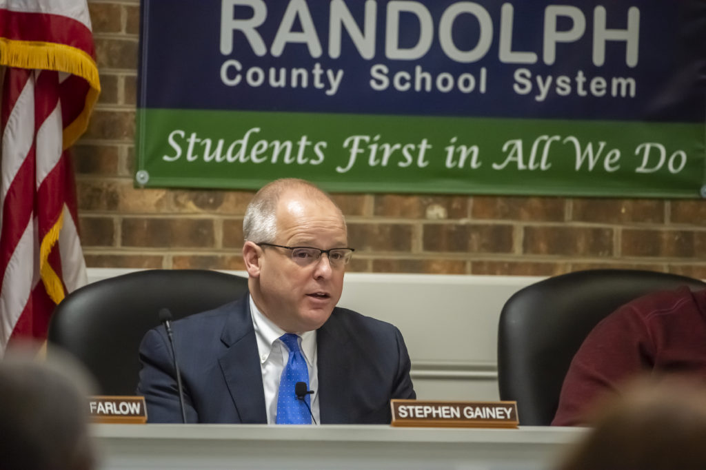 Randolph County School System extends superintendent’s contract