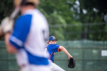 Drake Purvis in regional final v CSD