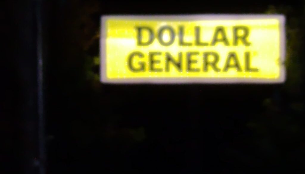 Dollar General sign for RR web