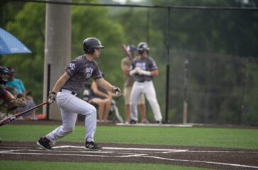 Post 45 Blake Marsh batting