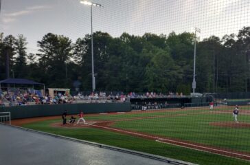 Post 45 in final at Newman Park