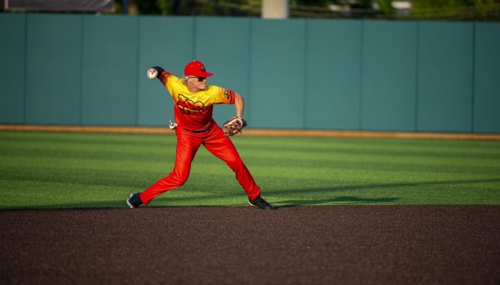 Trent Youngblood in field