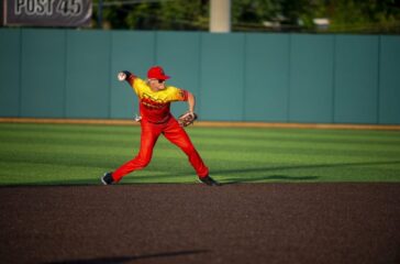 Trent Youngblood in field
