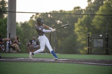 Braylen Hayes bats for Post 45