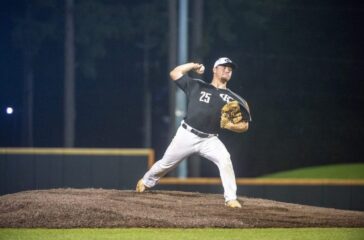 Post 45 Robert Garner pitches in state tourney2022