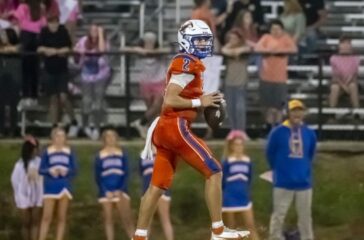 Randleman QB Christian Long 2021 v SWR
