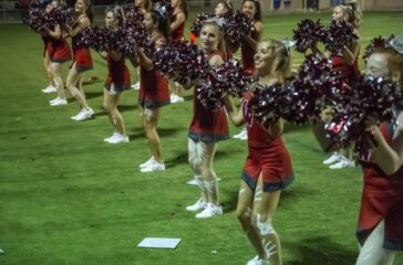 Wheatmore cheerleaders from fall 2021