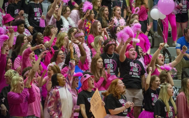 Dig it Pink: Volleyball teams play for a cause