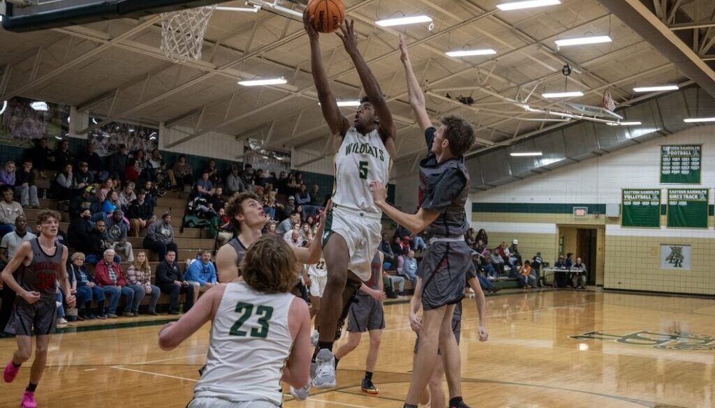 ER Davonte Brooks in hoops Dec2022