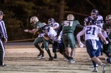 ER E Cassidy v Mount Airy football Nov 2022