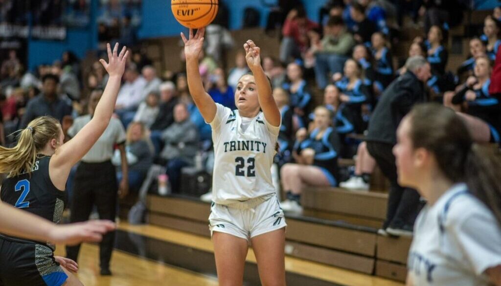 Trinity girls hoops Autumn Gentry Dec2022