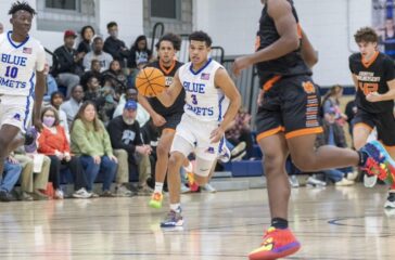 Asheboro boys Tanner Marsh fastbreak Jan2023