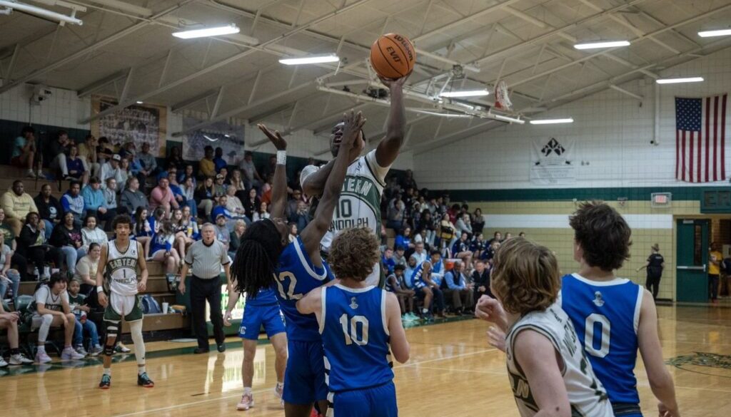 ER boys Julian Brooks v Cherryville Feb2023