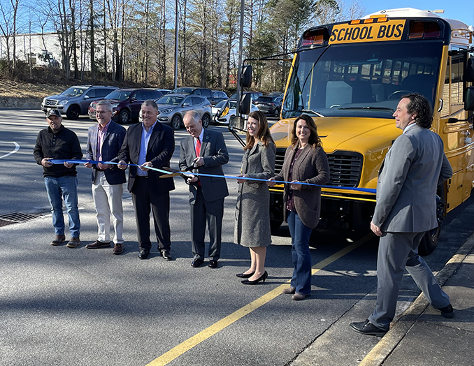 RCSS receives electric bus as part of pilot program
