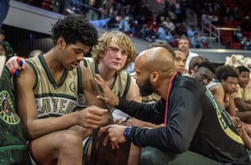 ER boys state final sad Devonte B and Will Stalker