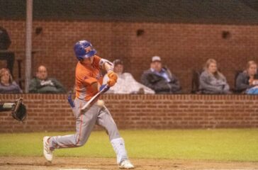 Randleman baseball Hunter Atkins at ER March2023