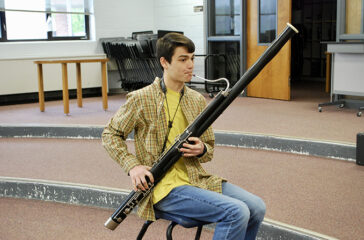York playing bassoon 2