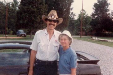 Ellen Griffin and Richard Petty