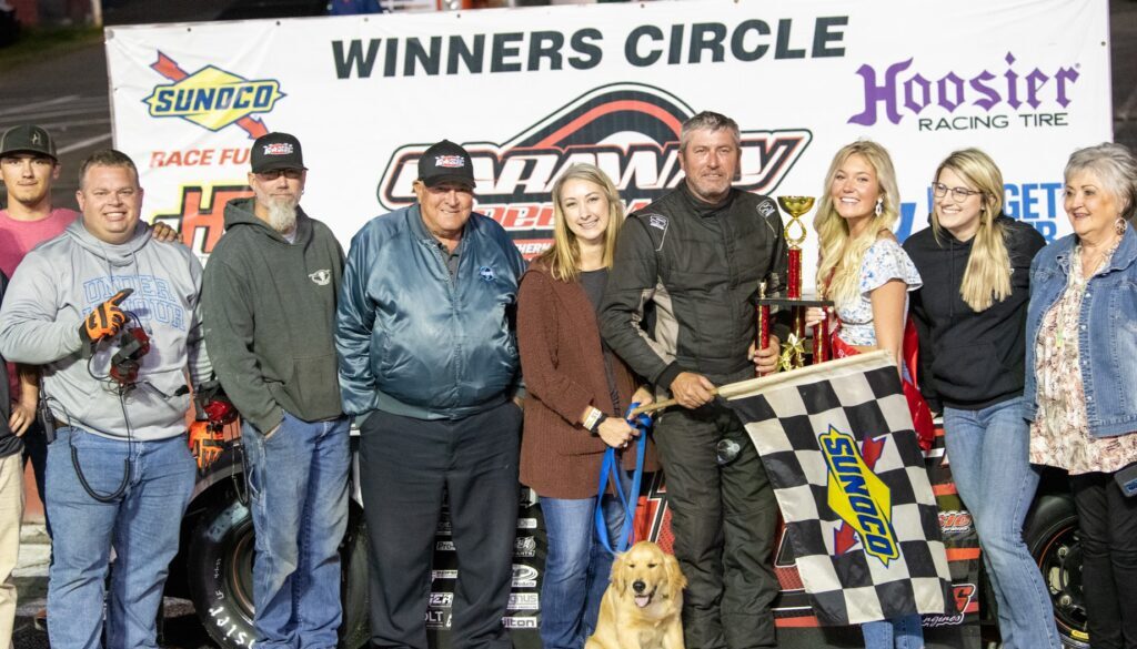 Jason York after April 1 2023 win at Caraway