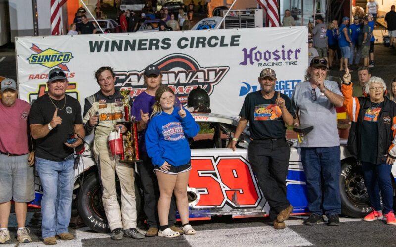 Causey collects for big win at Caraway Speedway