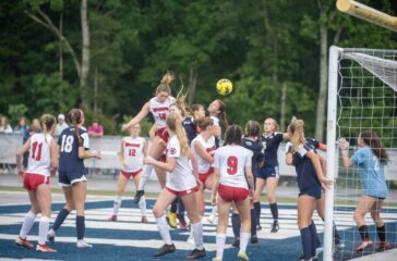 Wheatmore girls soccer Summer bowman header May 30 2023