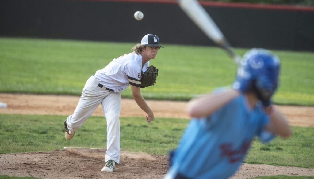 Post 81 Samuel Asbill pitches in 2022