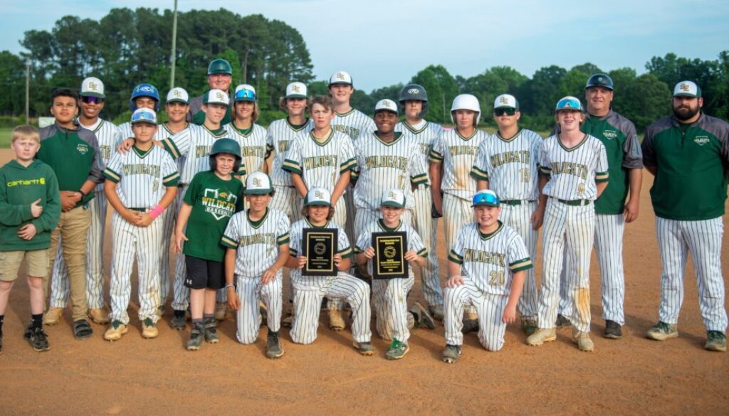 SER middle school baseball photo 2023