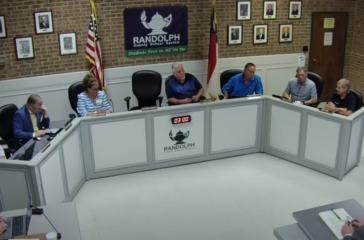 Randolph County Schools meeting
