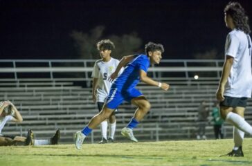 Asheboro boys soccer Cristian Ortiz smiles 2022season