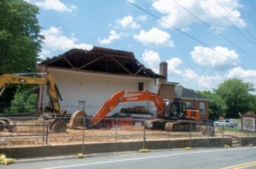 Franklinville church demolition July2023