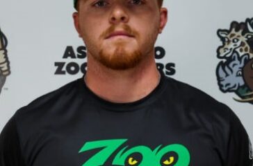 ZooKeepers pitcher Hunter Hill headshot