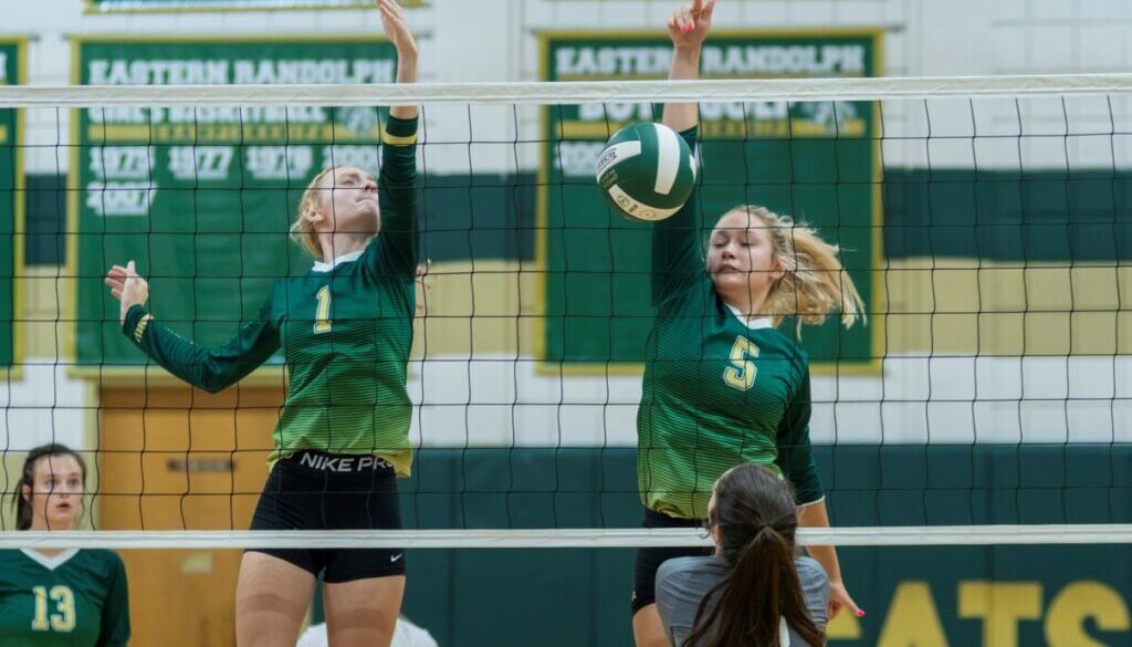 ER volleyball Sparrow and Beaver v WA Aug2023