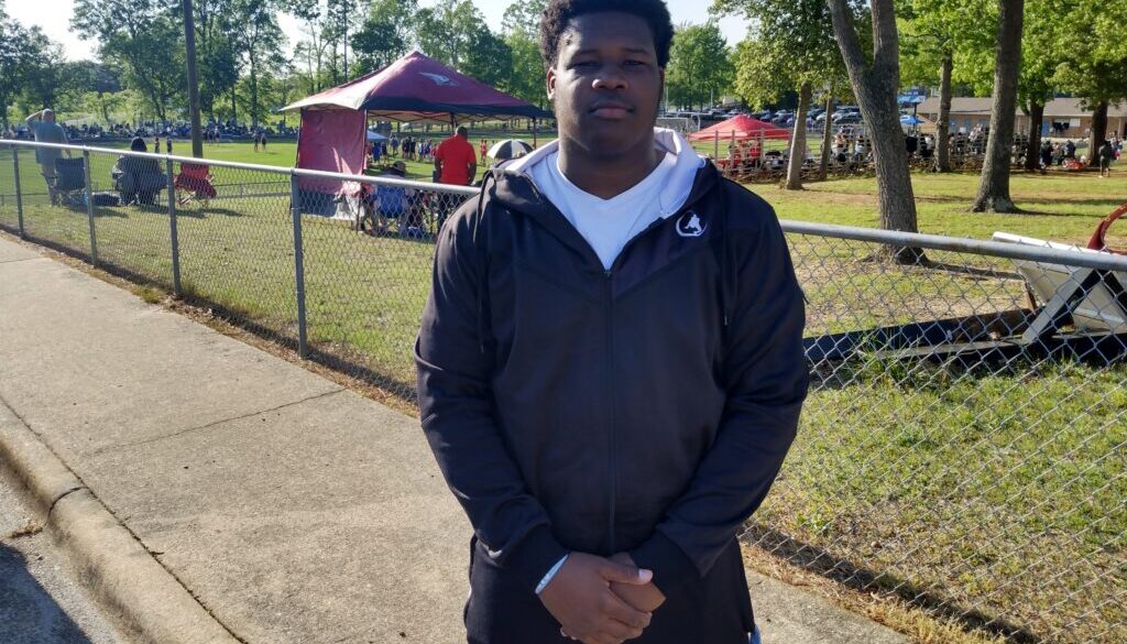 Eastern Randolph football player Jani Norwood April2023