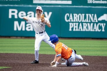 Post 45 Pierce Leonard fielding July2023