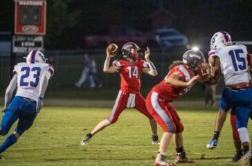 Wheatmore football QB Riley Strickland throws 2022