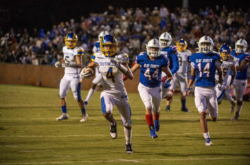 SWR football Nathan Ellis TD v Asheboro Sept2023