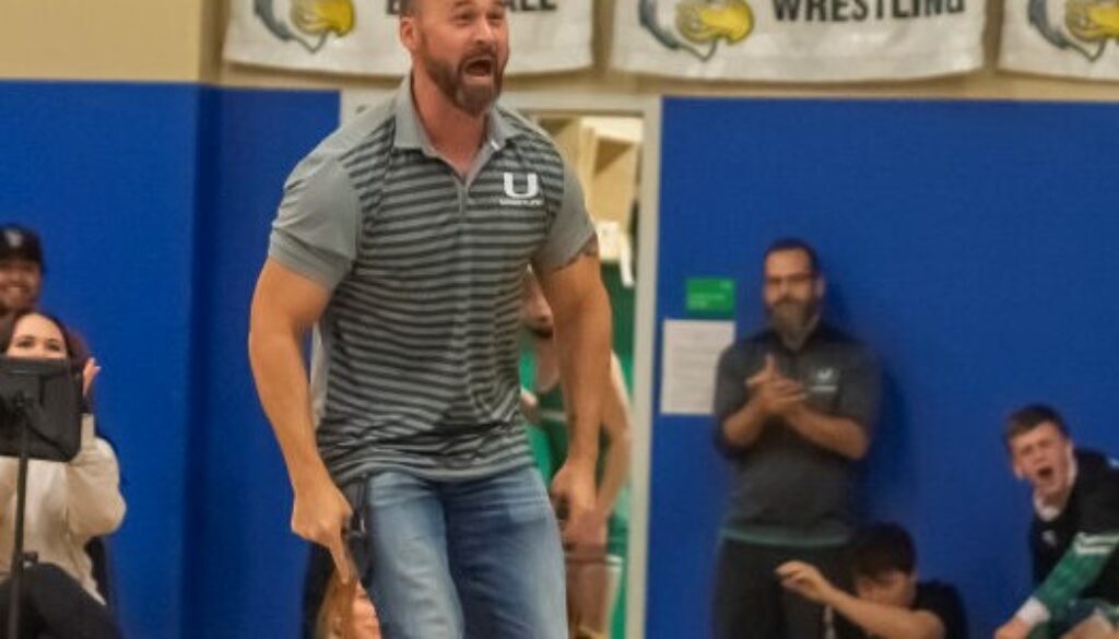 UCA wrestling coach Chris Waddell from Nov2021