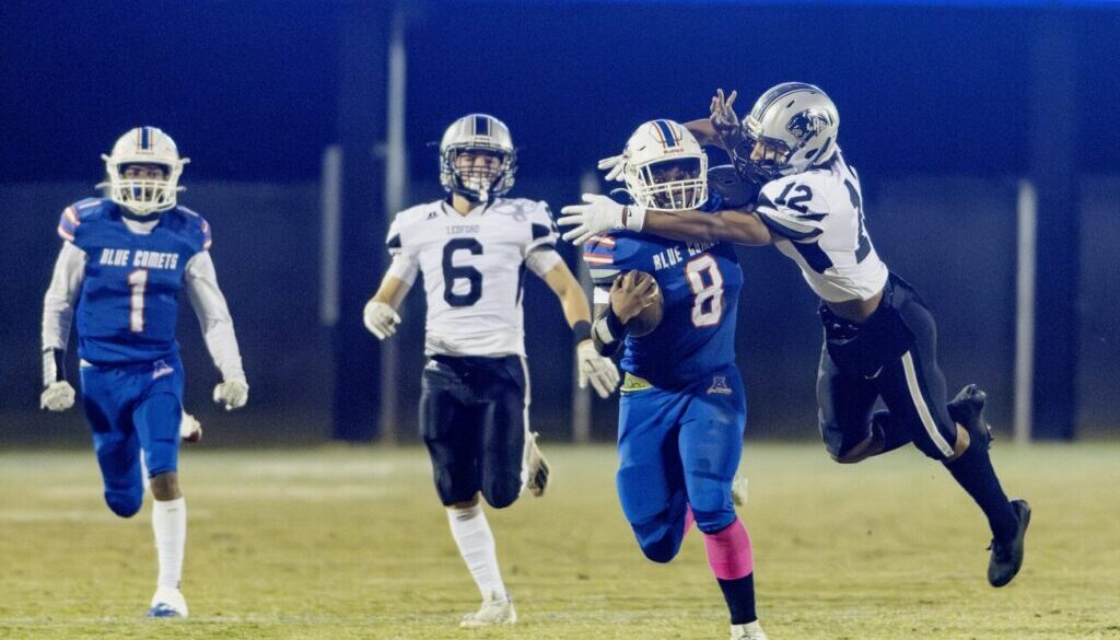 Asheboro football Quincy Lee v Ledford Oct2023