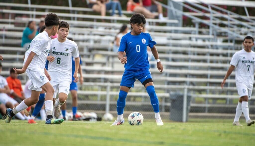 Asheboro soccer Diego Bustamante 2023