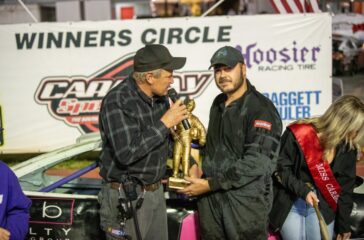 Caraway driver Daniel Hughes UCARs champion Oct2023