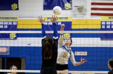 SWR volleyball Gracie Hodgin state playoffs Oct2023