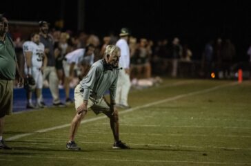 ER football Burton Cates from Aug2023 game at Asheboro