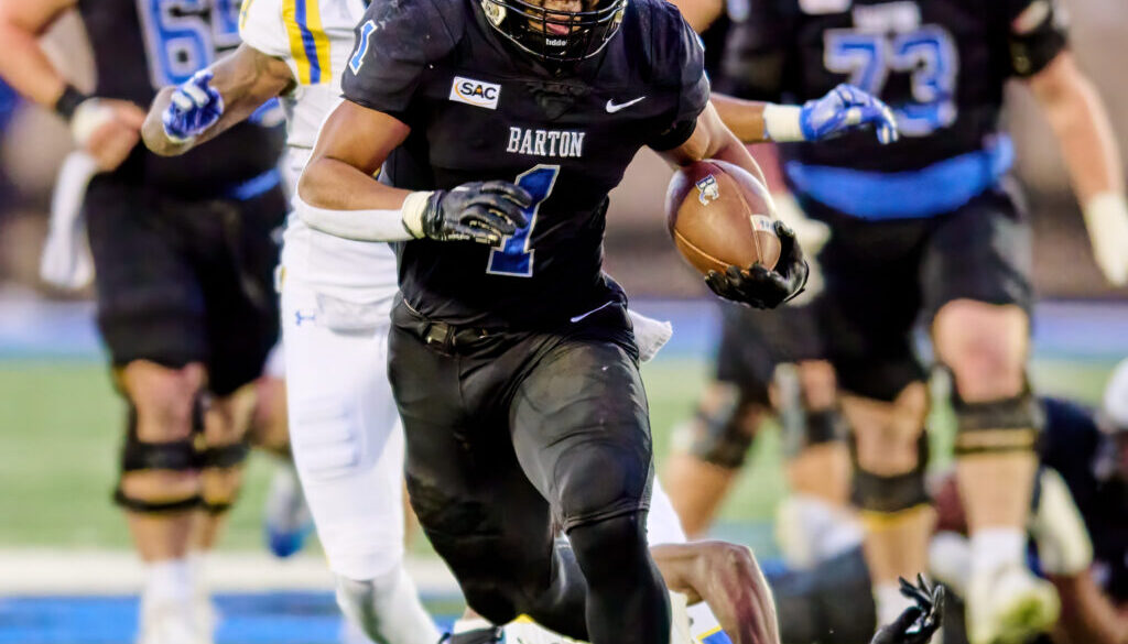 Jordan Terrell Barton football NEW ACTION