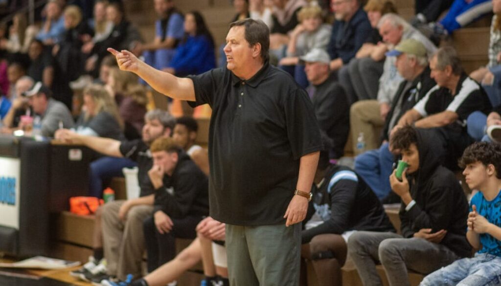 Trinity hoops coach Tim Kelly 2022 23 season