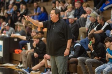 Trinity hoops coach Tim Kelly 2022 23 season