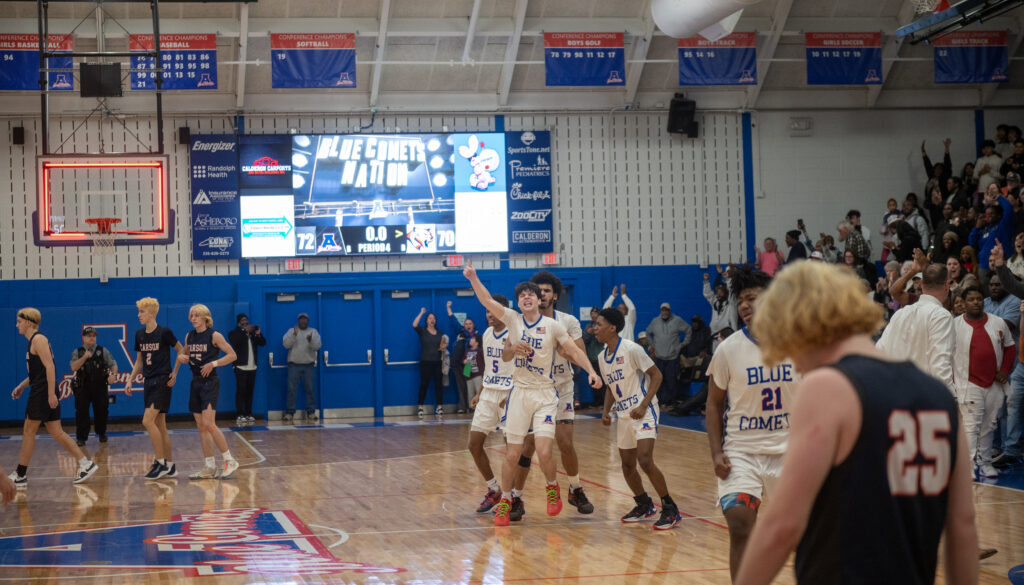 Asheboro boys Camden Walker v Carson Feb2024