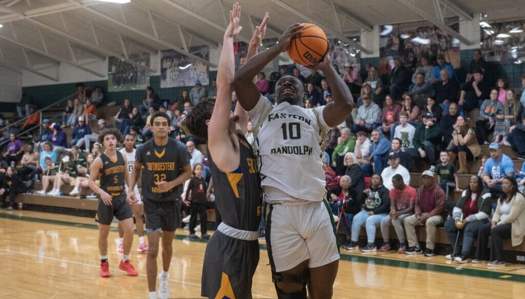 ER boys basketball Julian Brooks v SWR Feb2024