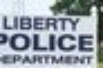 Liberty police sign